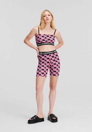 CYCLING - Shorts - pink monogram pattern