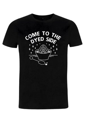 STAR WARS CLASSIC DARTH DYED SIDE - Print T-shirt - black