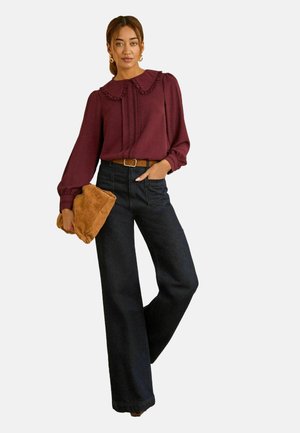 REGULAR FIT - LONG SLEEVE   - Bluse - burgundy red