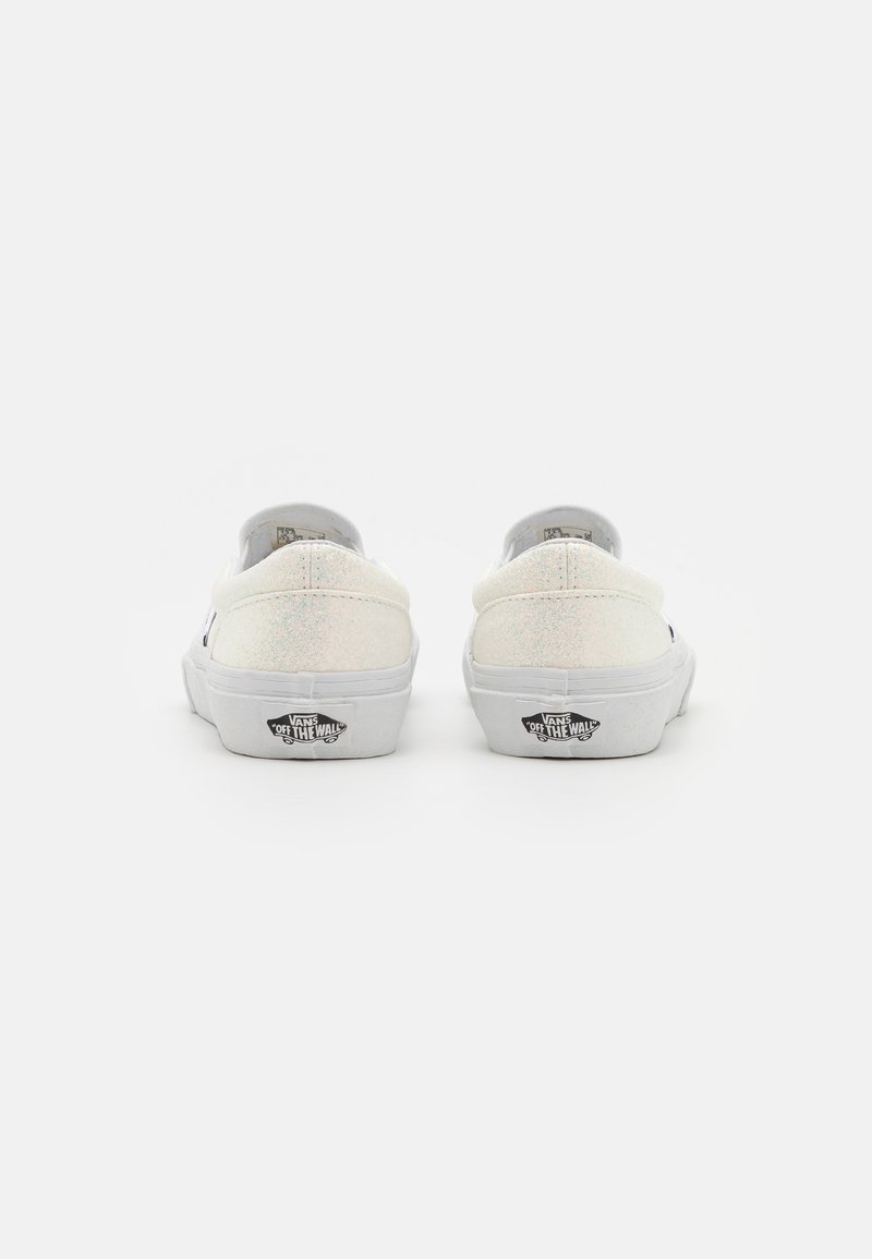 white leather slip on vans womens