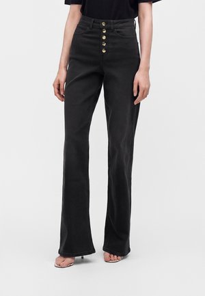 ONLY Tall, ONLMADISON WIDE - Дънки със свободна кройка - washed black