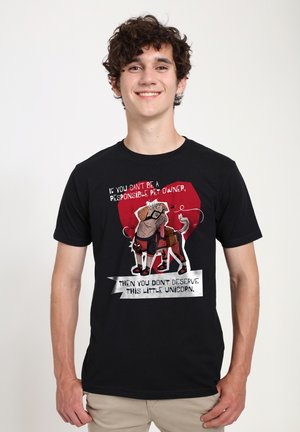 DEADPOOL WOLVERINE DOGPOOL  - T-shirt z nadrukiem