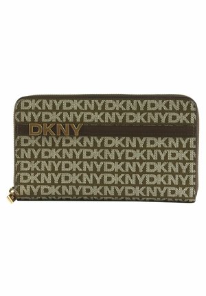 AVRIL ZIP AROUND - Portefeuille - chino chocolate