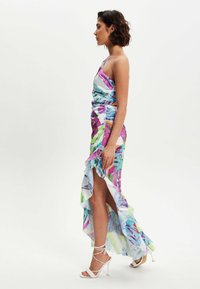 Liquorish BOW ONE SHOULDER FRILL - Maxi dress - multi coloured