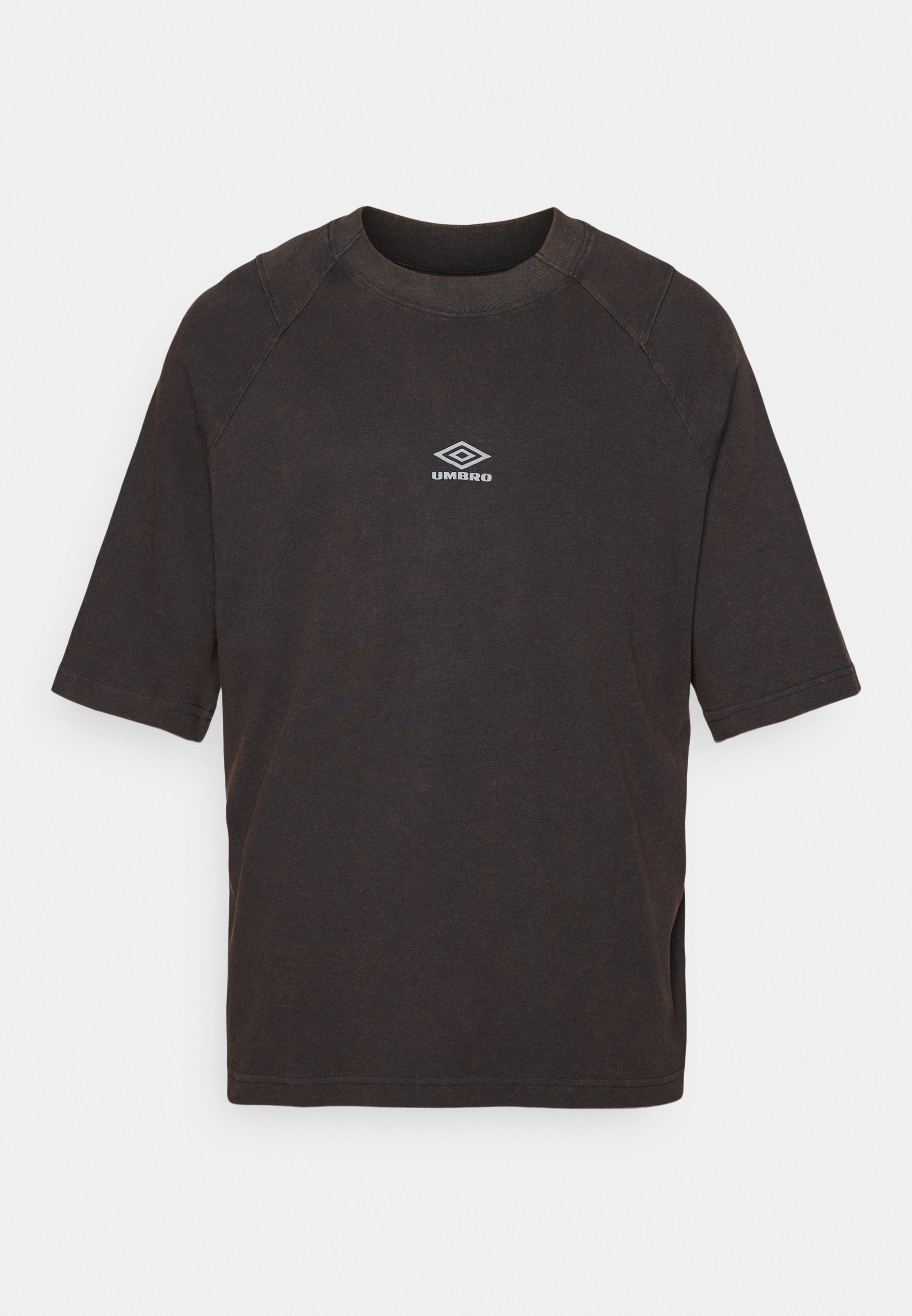 ◆UMBRO◆ Fresh small logo short sleeve t-shirt charcoal UQ1 Umbro FW Small Logo Cotton Tee, Men's T-Shirt, GREY MARL, L