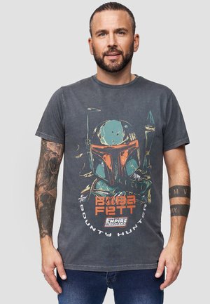 STAR WARS - T-shirt con stampa - charcoal