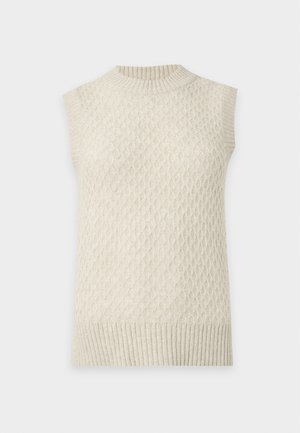JDY, JDYBIGUM O NECK - Topp - egret melange