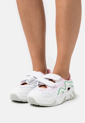 DONNA SHOES - Tenisky - white/pink