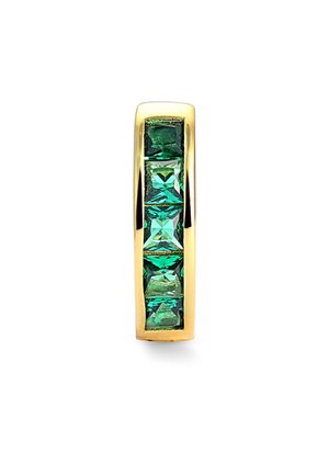 BAGUETTE HOOP UNISEX - Single earring - goldfarben