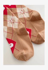 Non sélectionné, neutral red santa argyle