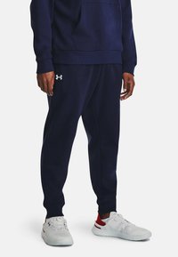 Under Armour - RIVAL  - Teplákové kalhoty - midnight navy Miniatura obrázku 1