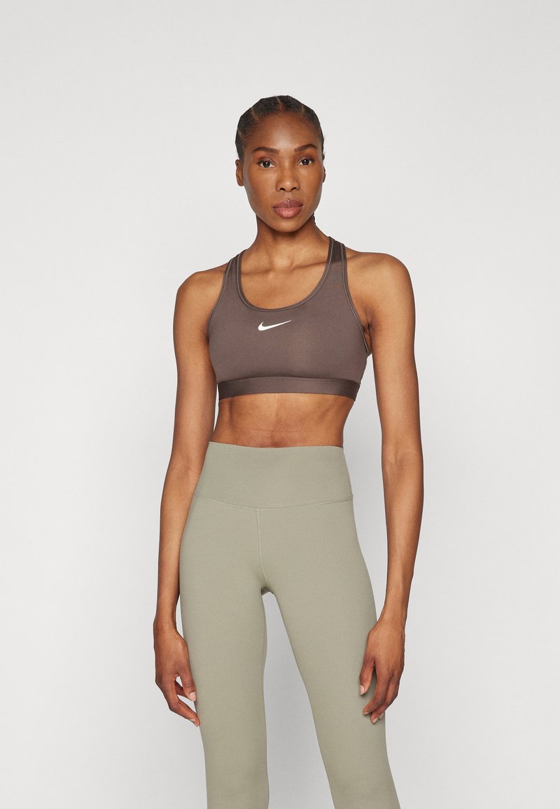 Nike Performance BRA - Sports-BH-er med medium støtte - ironstone/white