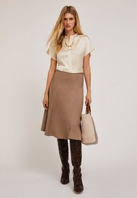 Motivi CON COLLETTO ALLA COREANA - Blusa - bianco