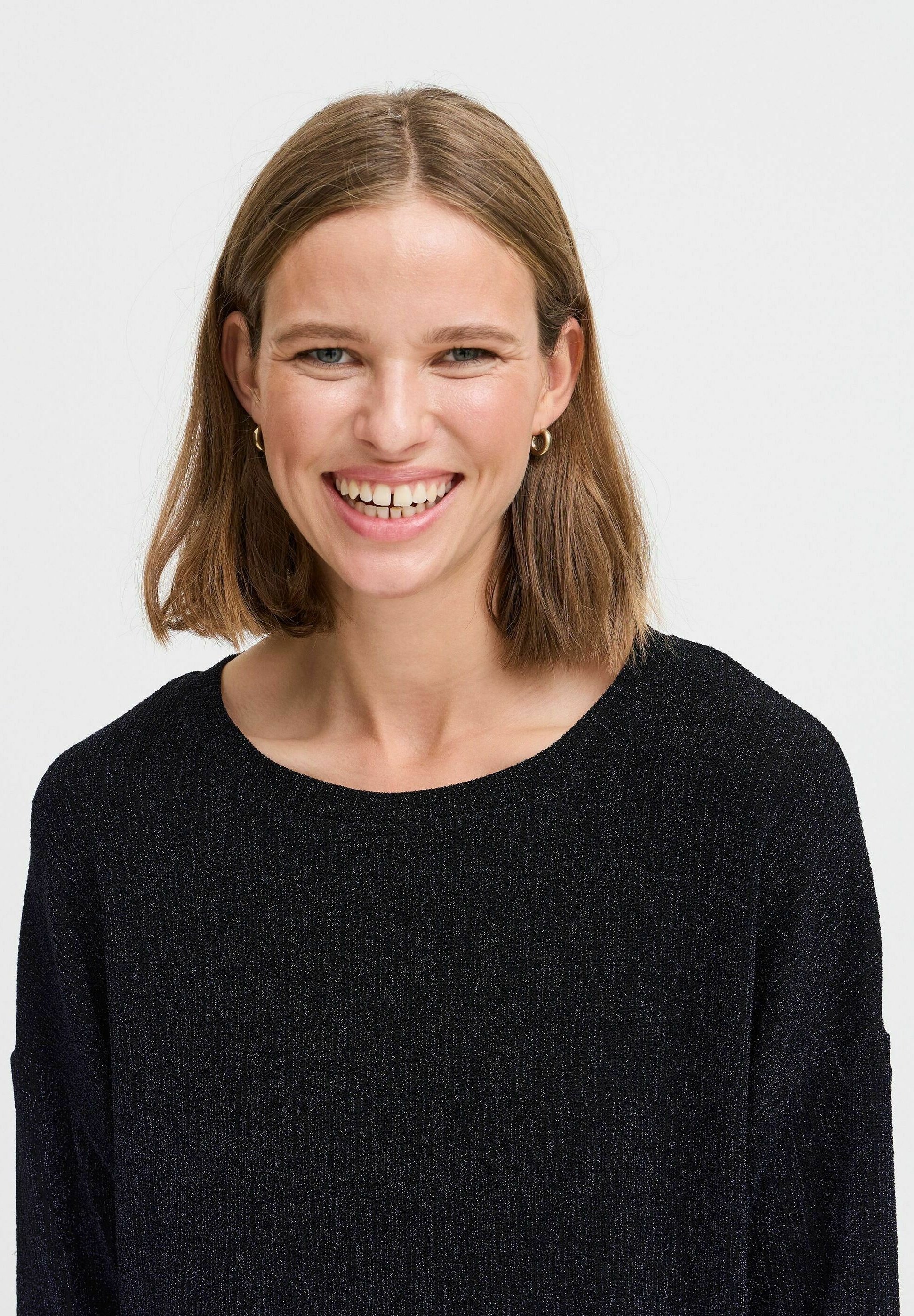b.young by Zalando BYSHILOH - Long sleeved top - navy blazer