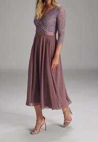 Swing Cocktailkleid/festliches Kleid - mauve