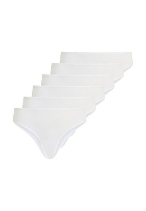 6 PACK - Slip - bianco