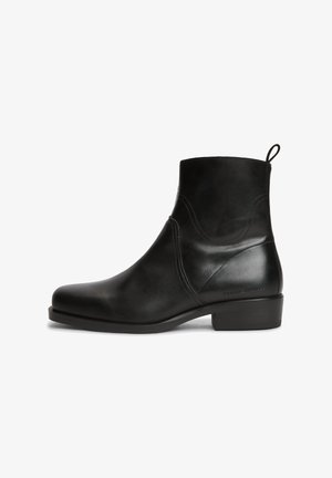Tommy Hilfiger, DRESSY BIKER BOOT - Μποτάκι καουμπόι/μηχανόβιου - black