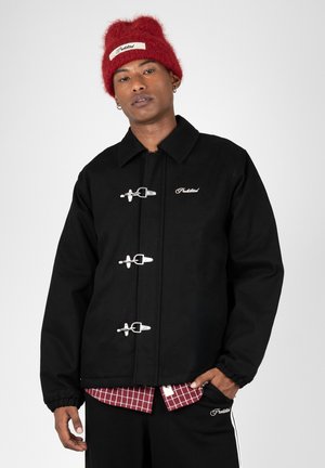 PROHIBITED, BACK IN THE DAYS JACKET UNISEX - Veste mi-saison - black