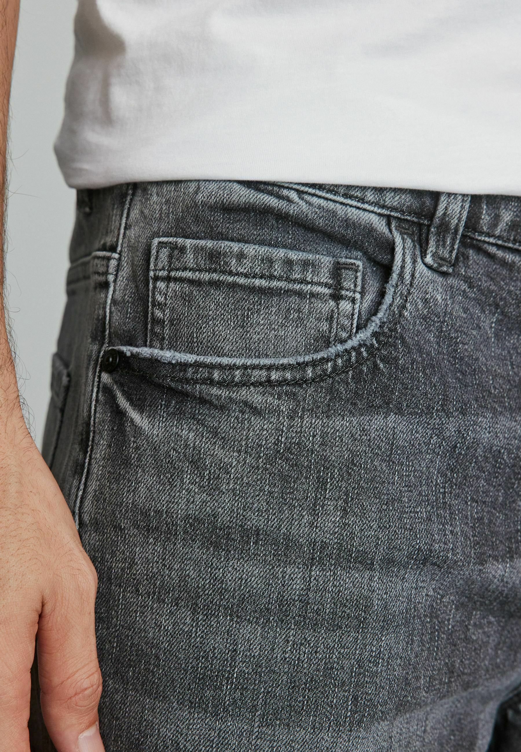 Next Straight leg jeans - mottled grey 