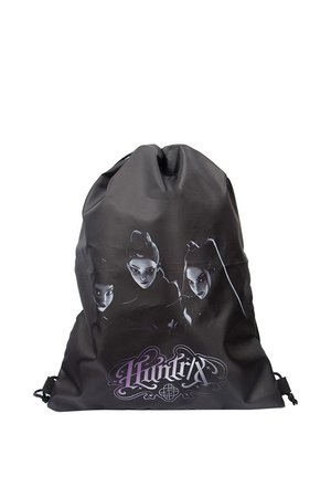 NETFLIX, TURNBEUTEL KINDER MÄDCHEN KPOP DEMON HUNTERS HUNTRIX SPORTBEUTEL SCHWARZ - Drawstring sports bag - schwarz