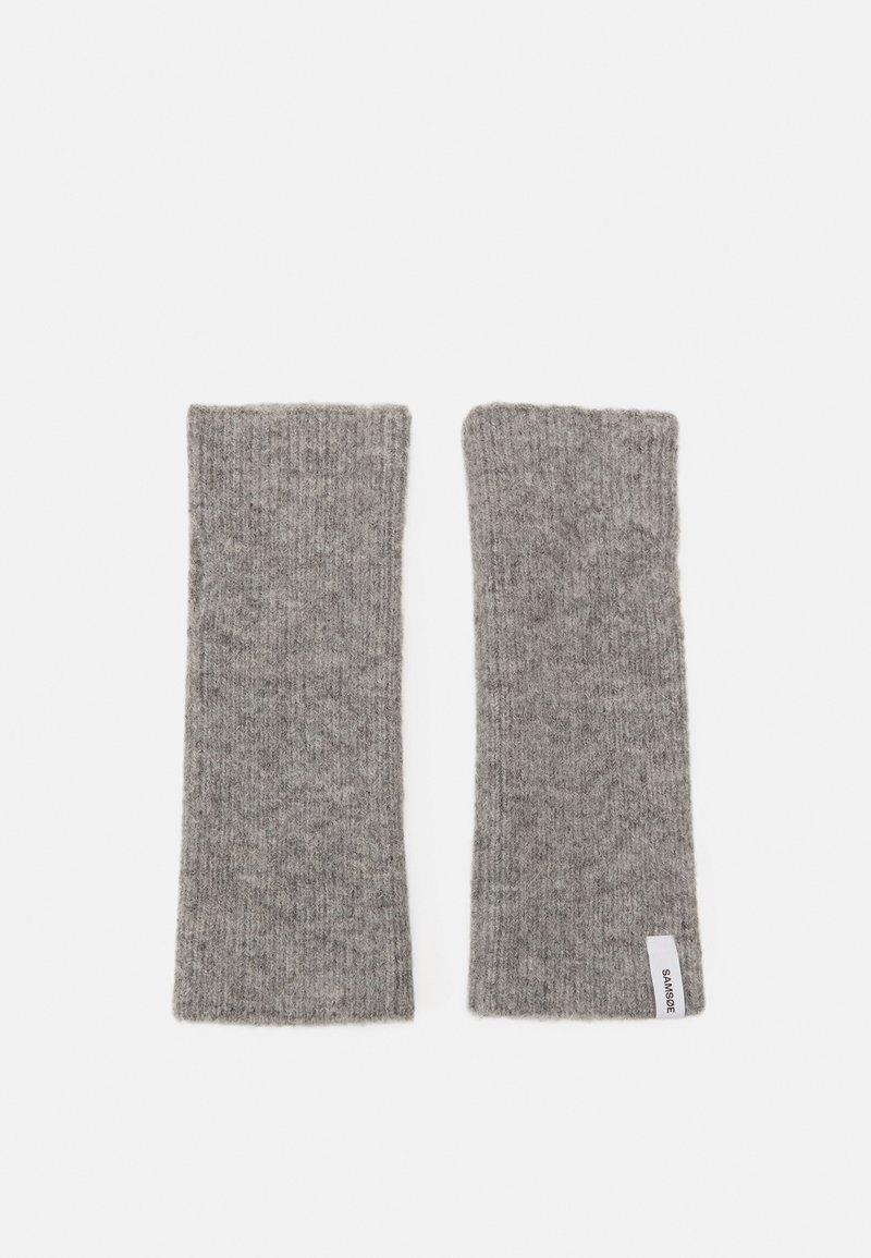 Samsøe Samsøe ARMWARMER - Fingerless gloves - grey melange