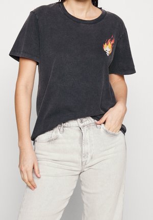 T-shirt print - black