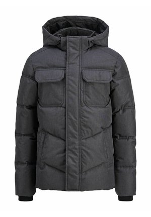 MORGAN PUFFER - Vinterjacka - dark grey melange