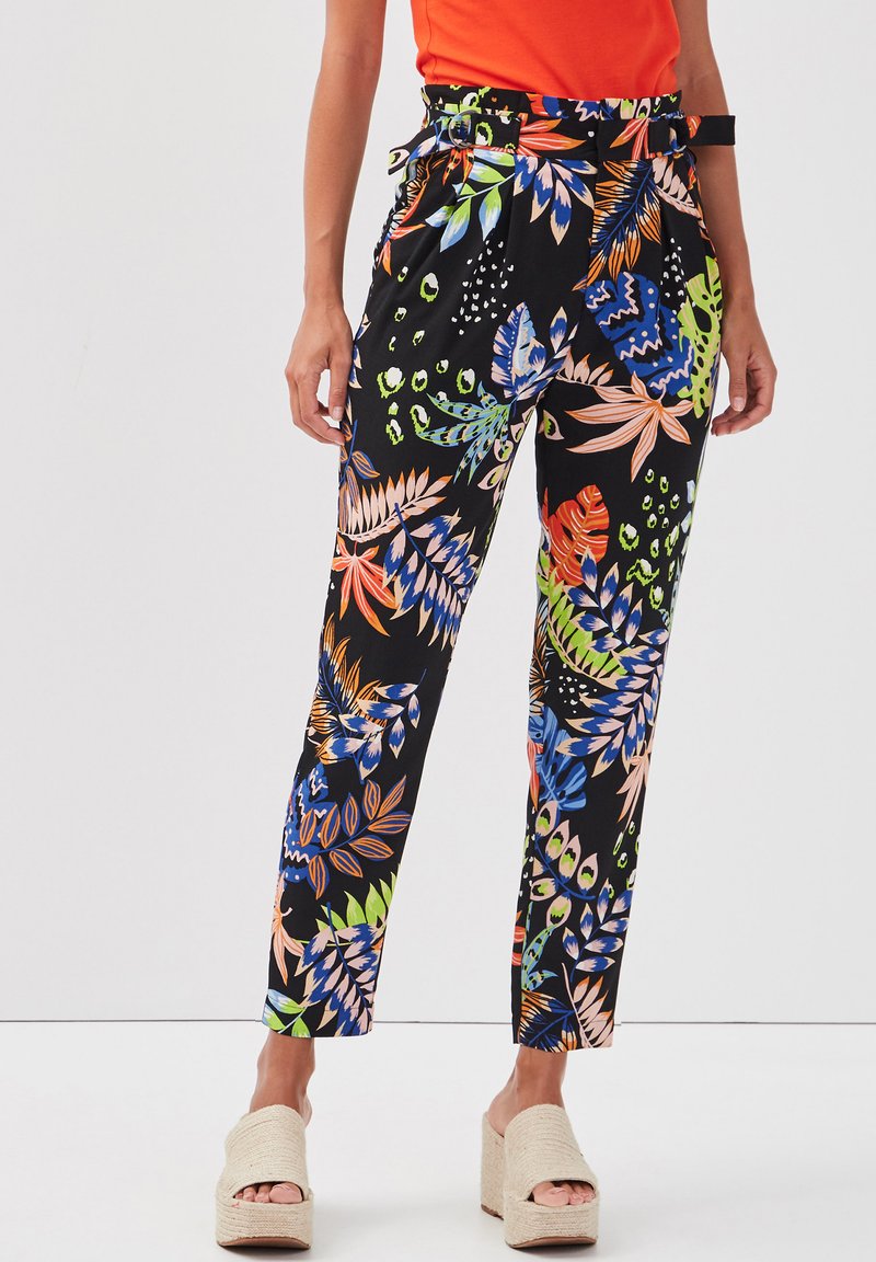 Cache Cache Stoffhose - multicolor/dunkelblau - Zalando.de