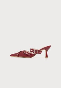 Δεν επιλέχθηκε, burgundy patent