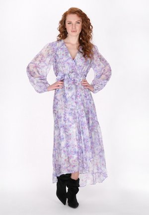 Maksimekko - violet pink multicolor