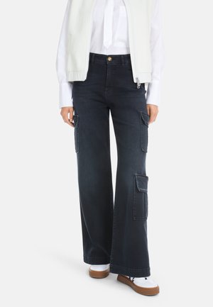 Flared Jeans - midnight blue
