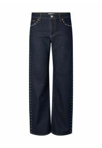 KARLA MW - Jeans straight leg - dark blue denim