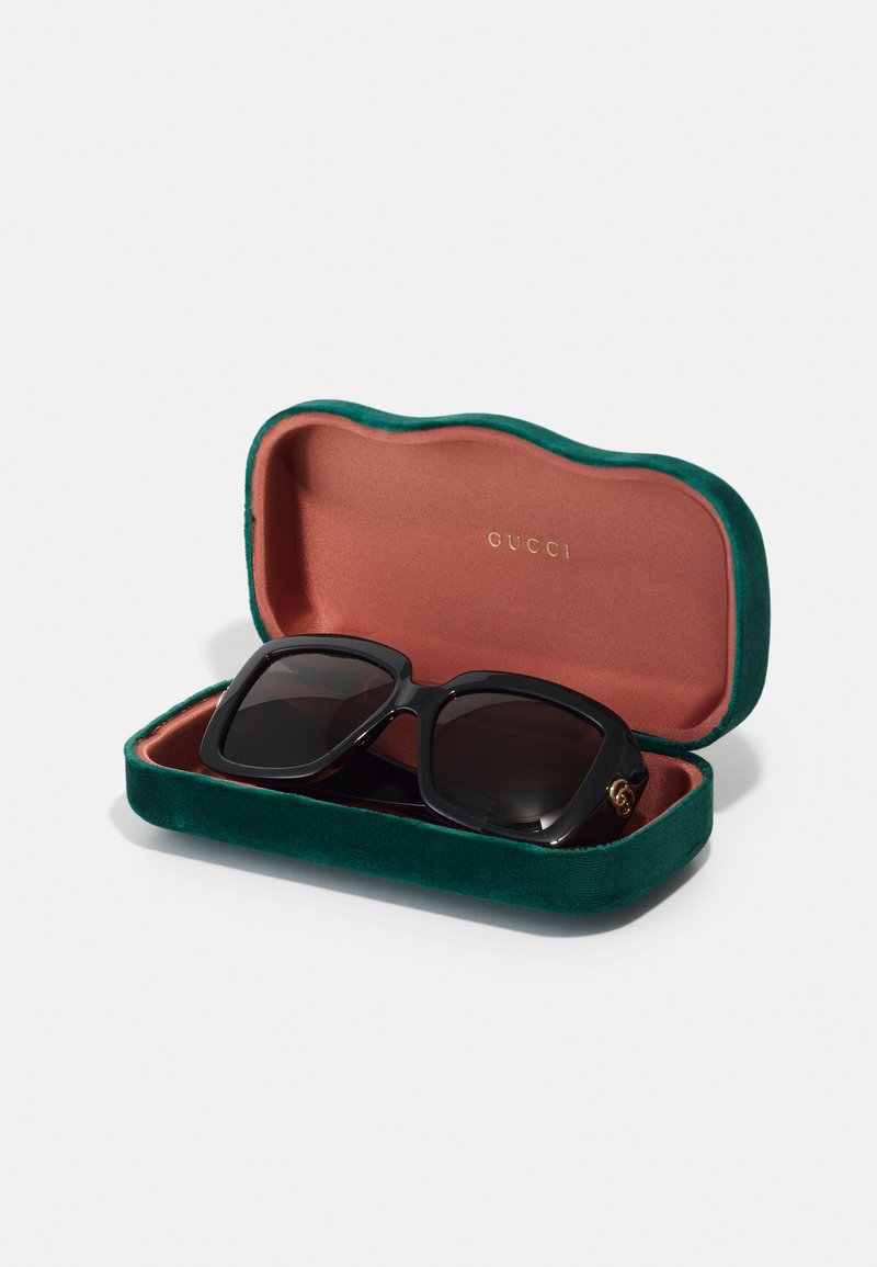 Gucci Sunglasses - black/grey/brown - Zalando.ie