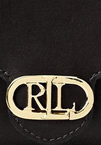 Lauren Ralph Lauren LEATHER MEDIUM ADAIR CROSSBODY - Clutch - black