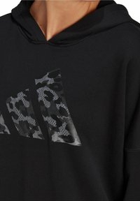 adidas Performance Felpa con cappuccio - black