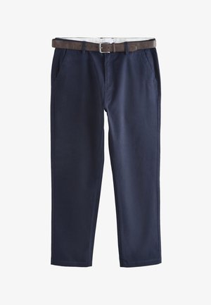Next, REGULAR FIT STRAIGHT LEG BELTED - Chinosy