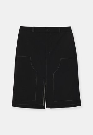 DEEN SKIRT - Jupe trapèze - black