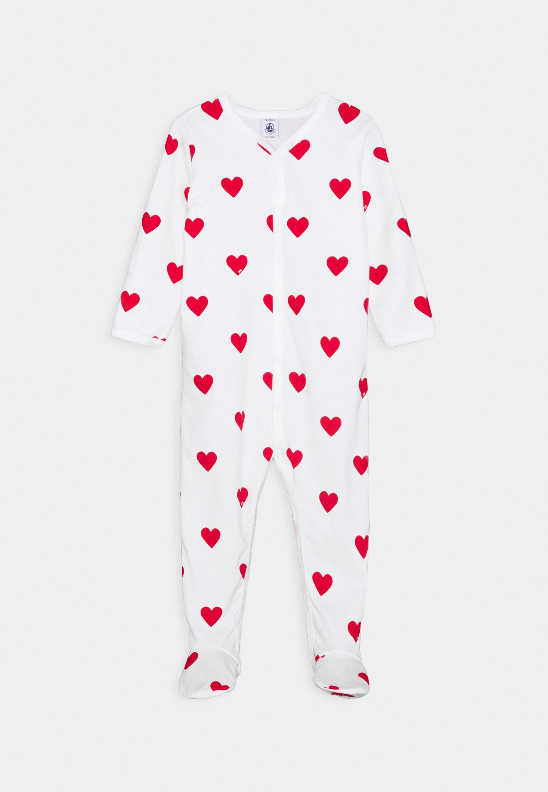 Petit Bateau Lescoeurs Dors Bien Y Chaud Pyjama Marshmallow Terkuit Blanc Zalando Be