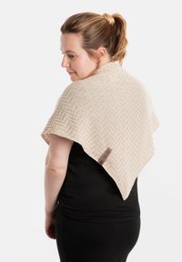 Knit Factory VERA - Sjaal - ecru dark beige