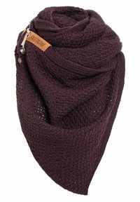 Knit Factory LUNA - Sjaal - aubergine