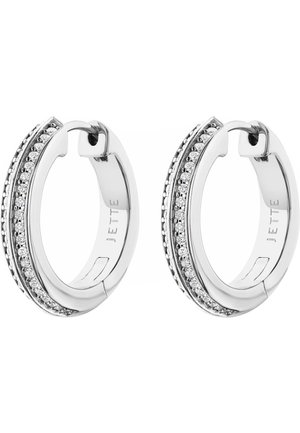 Earrings - silver coloured