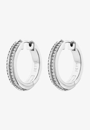 Earrings - silver coloured