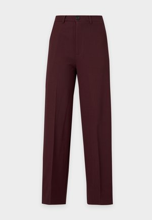 Even&Odd Petite by Zalando, P-EO-AW21-A-003-SP / PETITE_TAILORED WIDE LEG TROUSERS - Παντελόνι - berry