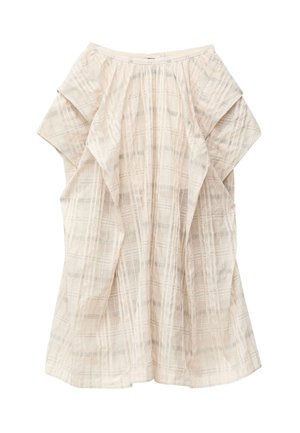 & OTHER STORIES, Jupe longue - off white checked