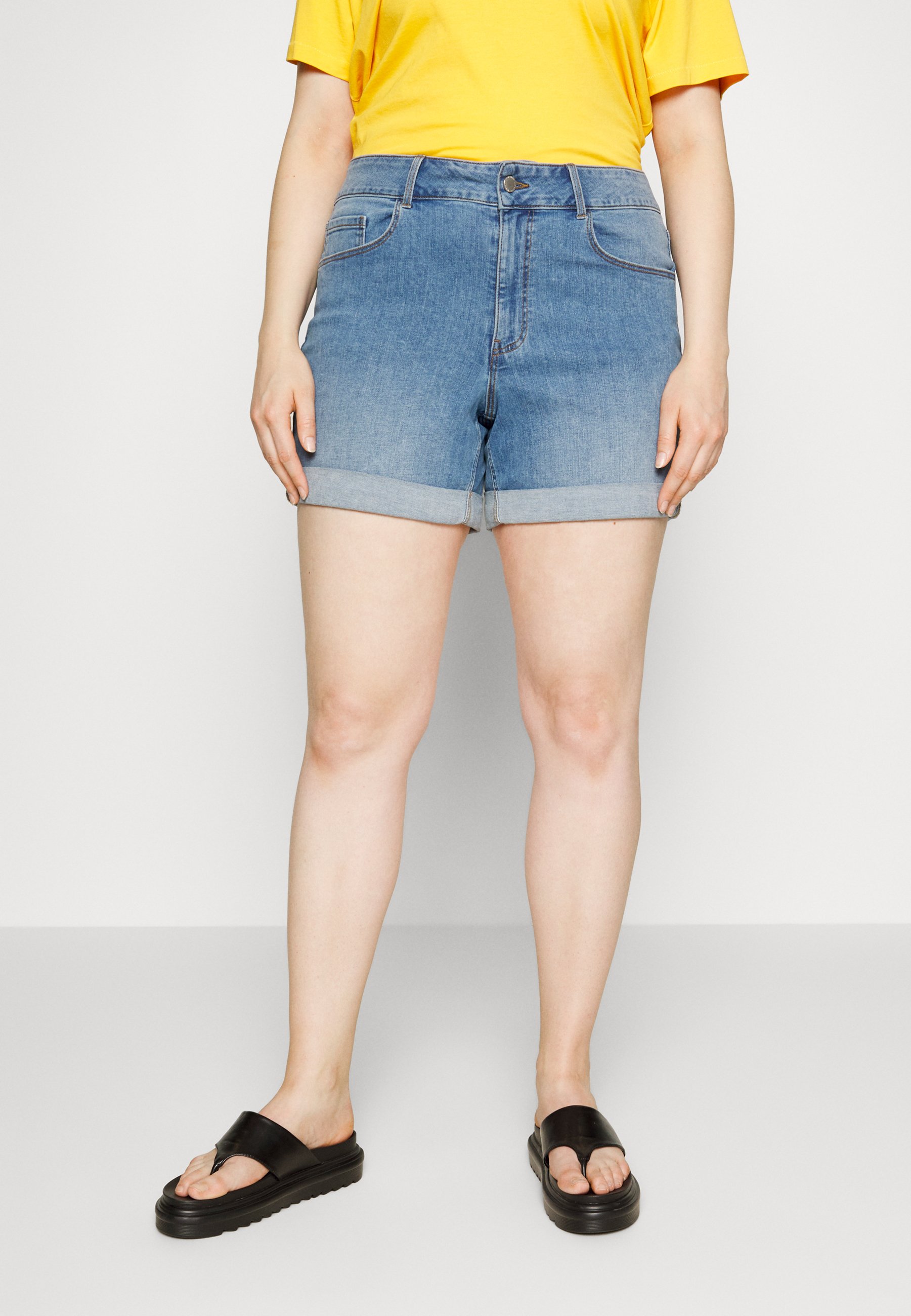 Evoked Vila VIDINA - Denim shorts 