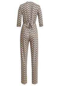 Smashed Lemon Jumpsuit - off white black