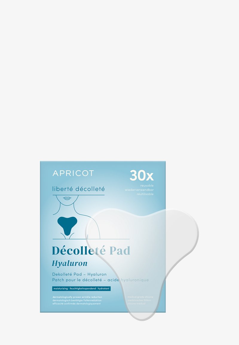 Apricot Beauty - REUSABLE DÉCOLLETÉ PAD HYALURON - Sheet mask, Förstora