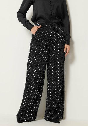 Long Tall Sally, TALL WIDE LEG TROUSERS - Trousers - black