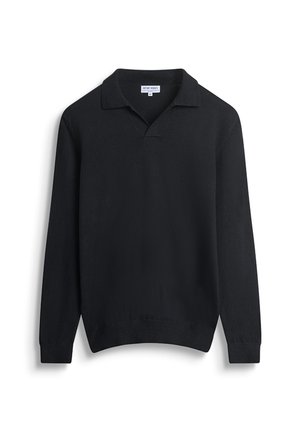 REGULAR FIT - Maglietta a manica lunga - black