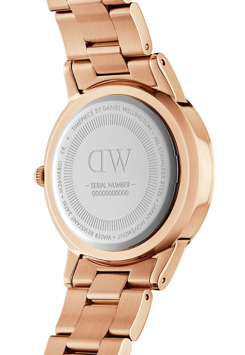 Daniel Wellington ICONIC LINK AMBER 32MM ROSE GOLD, BROWN Watch
